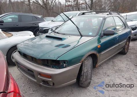 2000 Subaru Outback z USA, uszkodzony, nr VIN JF1GF4858YH803226